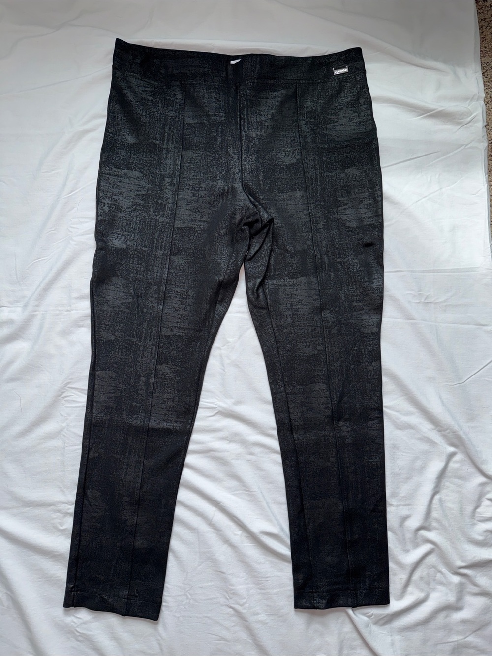 Calvin Klein Women’s Comfortable Ponte Fitted Skinny Stretch Pant Size XL